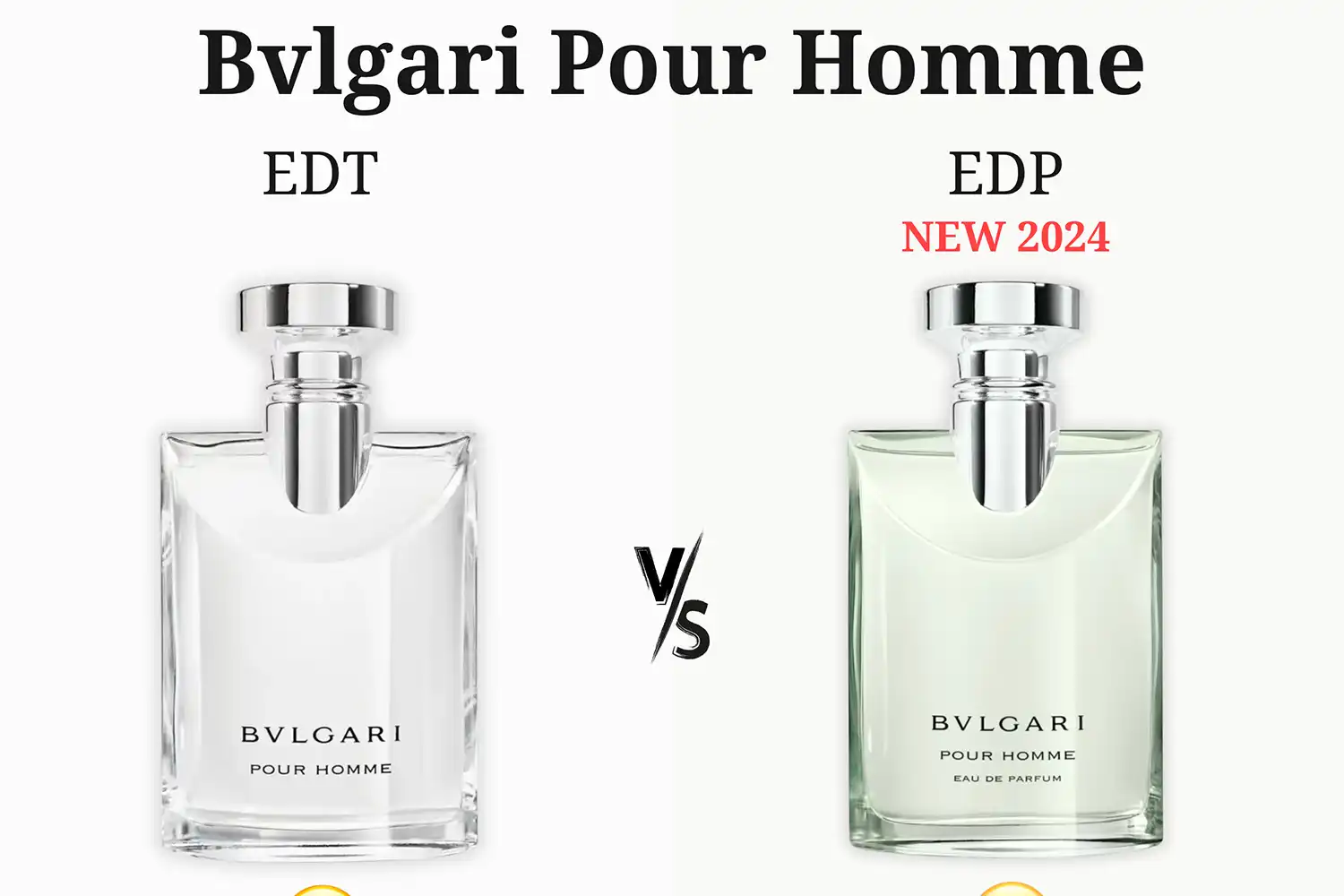 So Sánh Bvlgari Pour Homme EDT vs. EDP