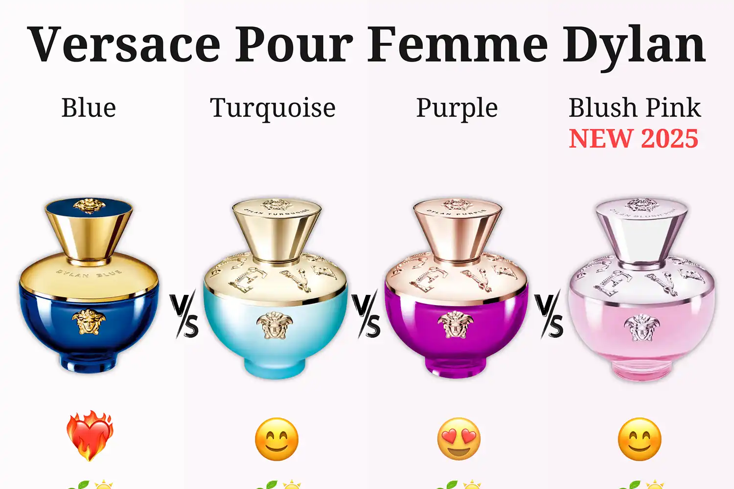Versace Pour Femme Dylan Có Mấy Phiên Bản? Mùi Nào Thơm?