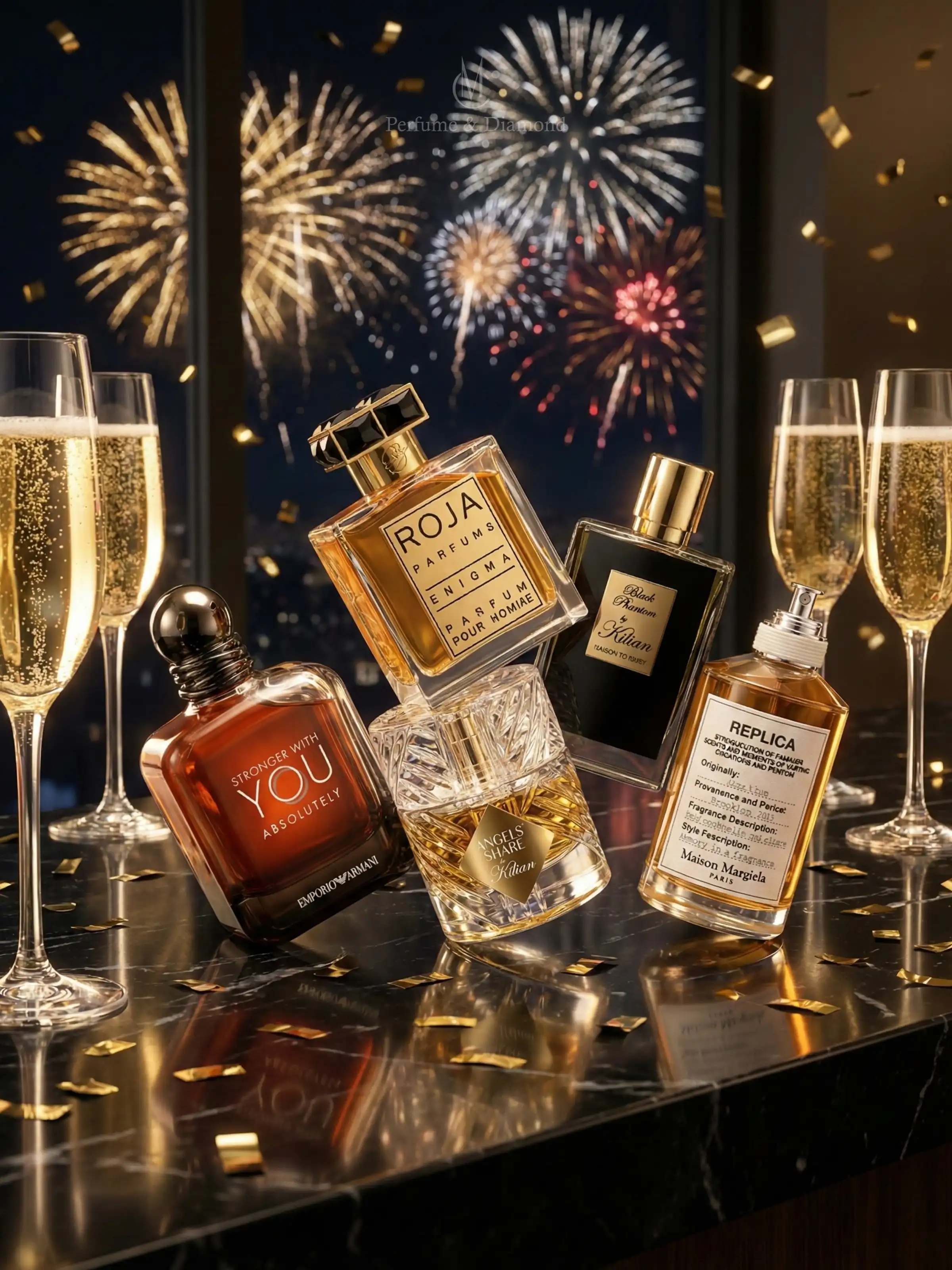 Top 5 Boozy Scents To Welcome 2026! Cheers!