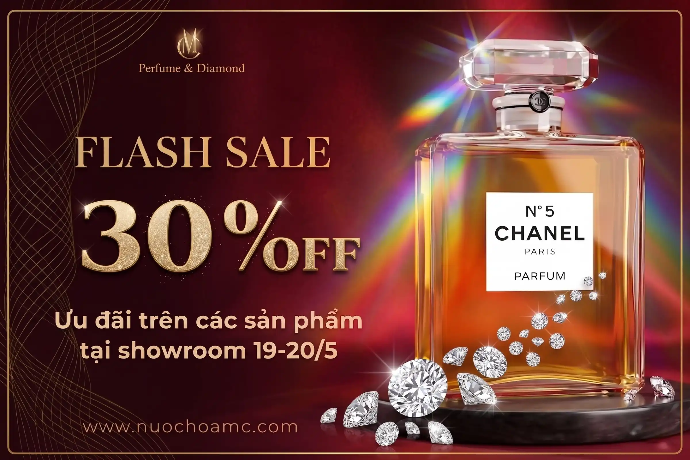 Flash Sale Nước Hoa Pháp Tại Showroom Q1