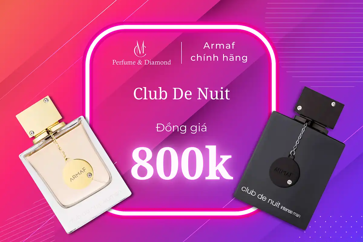 Bộ Đôi Armaf Club De Nuit Intense Man / Woman Chính Hãng Đồng Giá 800k Chỉ Có Tại MC Perfume