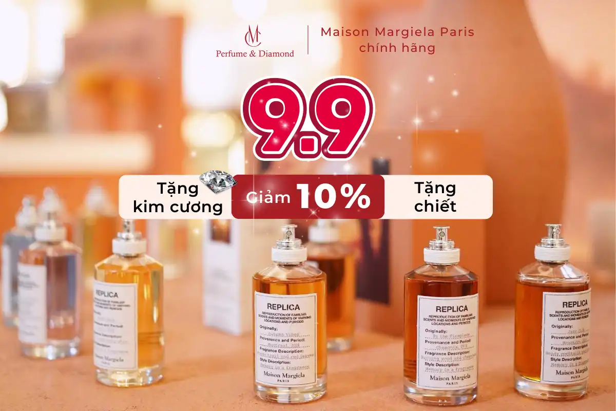 Sale Ngày Đôi 9.9! Giảm Giá Lên Đến 10% Toàn Bộ Nước Hoa Maison Margiela Paris Chính Hãng!