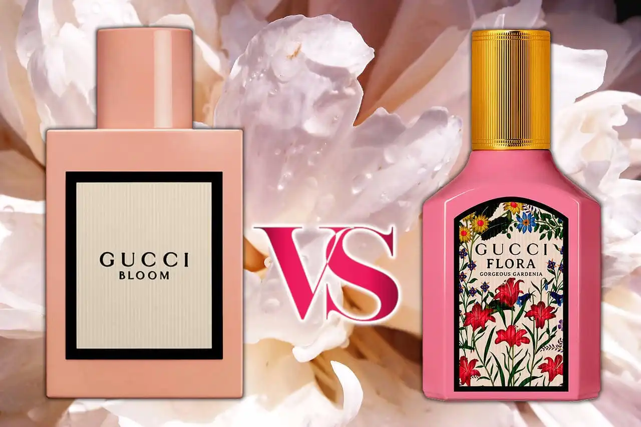 So Sánh 2 Chai Nước Hoa Gucci Bloom Vs. Gucci Flora Gorgeous Gardenia