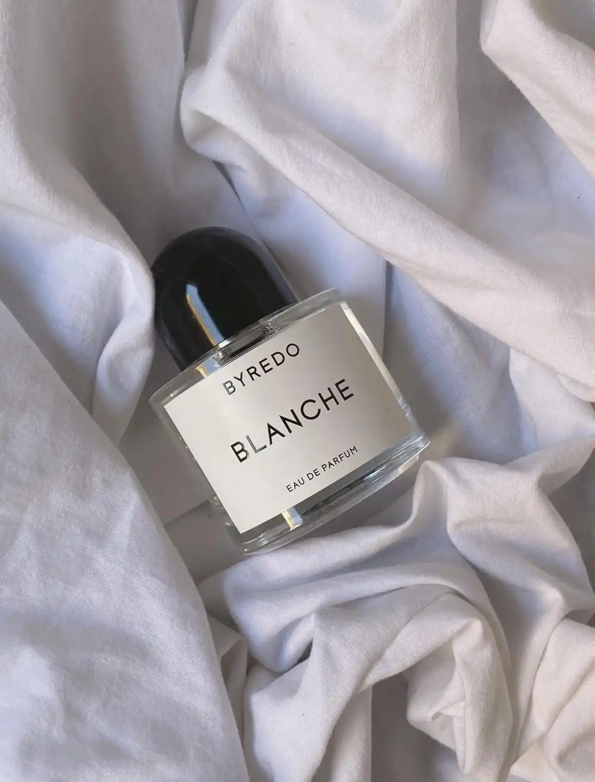 Bao bì và thiết kế chai Byredo Blanche