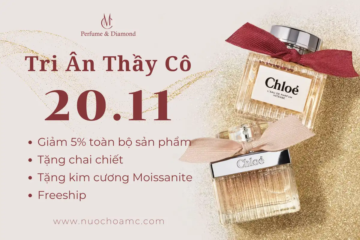 Nước Hoa Pháp - Món Quà Ý Nghĩa Dành Tặng Người Thầy, Người Cô Ngày 20/11