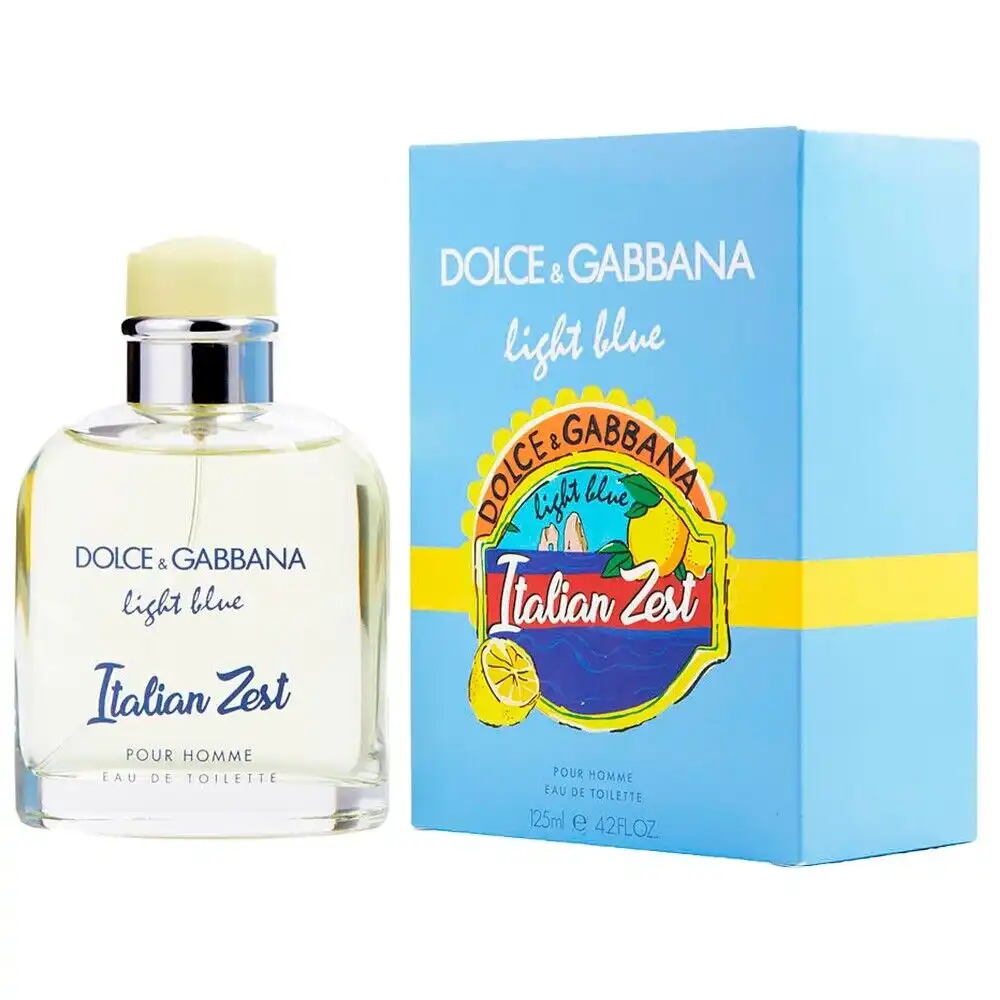 Hình 4 - Dolce & Gabbana Light Blue Italian Zest Pour Homme EDT 125ml
