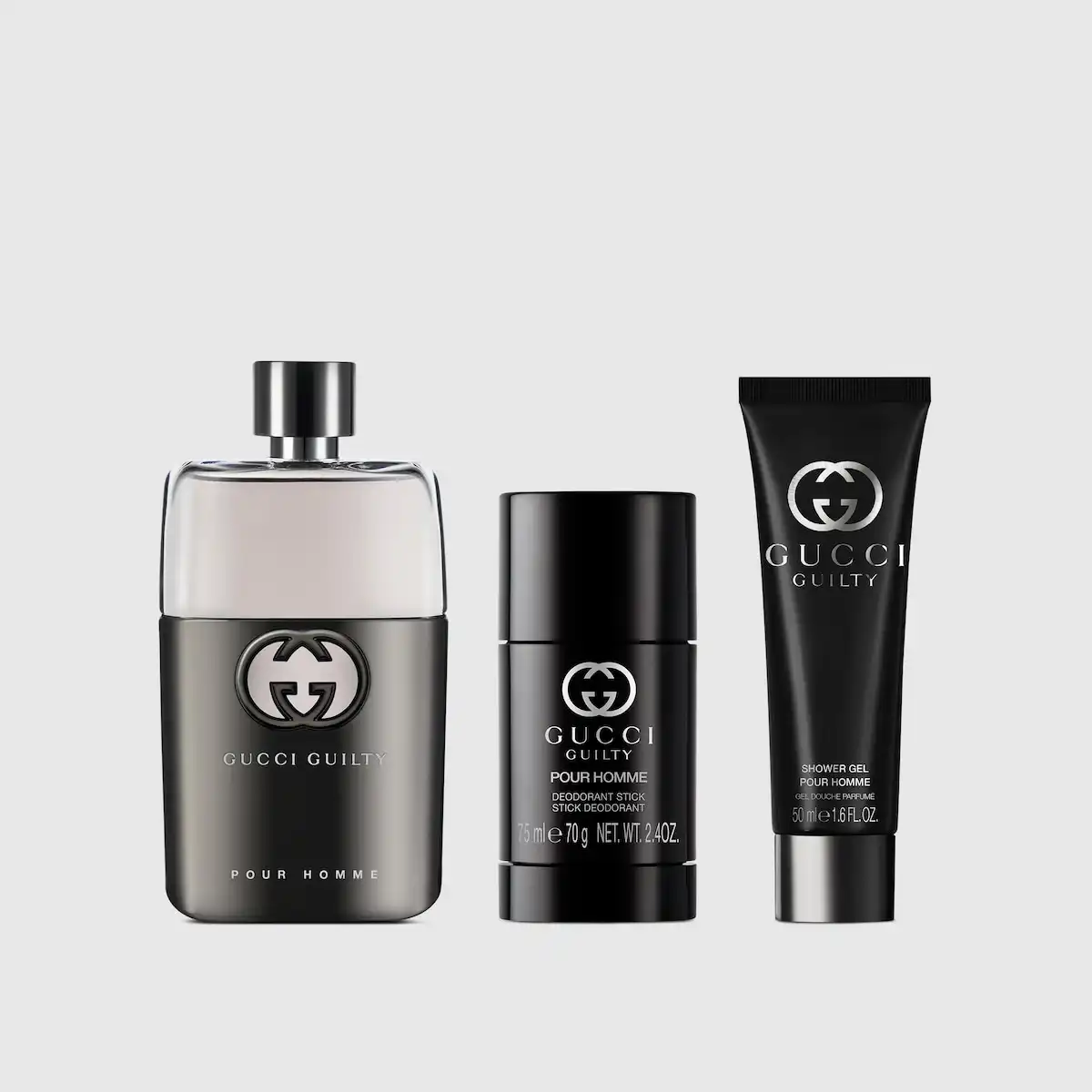 Hình 2 - Set Nước Hoa Gucci Guilty Pour Homme EDT 90ml + Lăn 75ml + Sữa Tắm 50ml