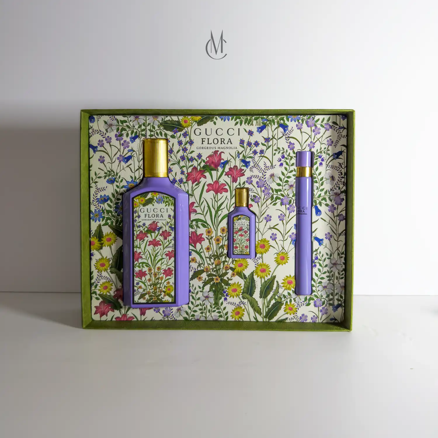 Hình 6 - Set Nước Hoa Gucci Flora Gorgeous Magnolia EDP 100ml + EDP 5ml + EDP 10ml