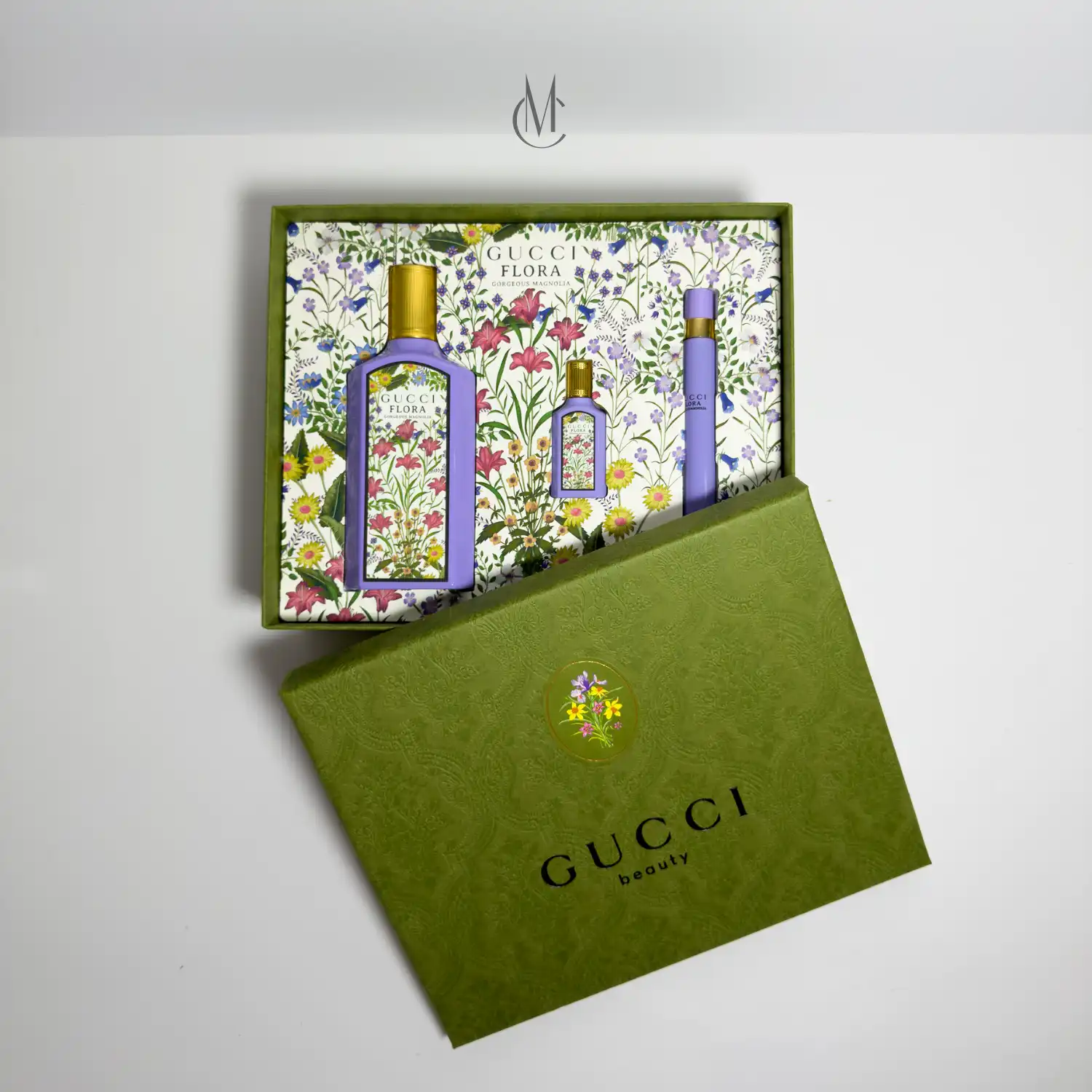 Hình 3 - Set Nước Hoa Gucci Flora Gorgeous Magnolia EDP 100ml + EDP 5ml + EDP 10ml