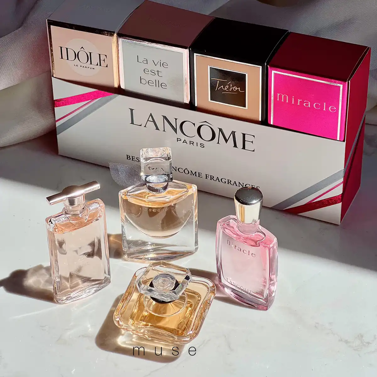 Hình 2 - Set Nước Hoa Lancome Idole EDP 5ml + La Vie Est Belle EDP 4ml + Tresor EDP 7.5ml + Miracle EDP 5ml