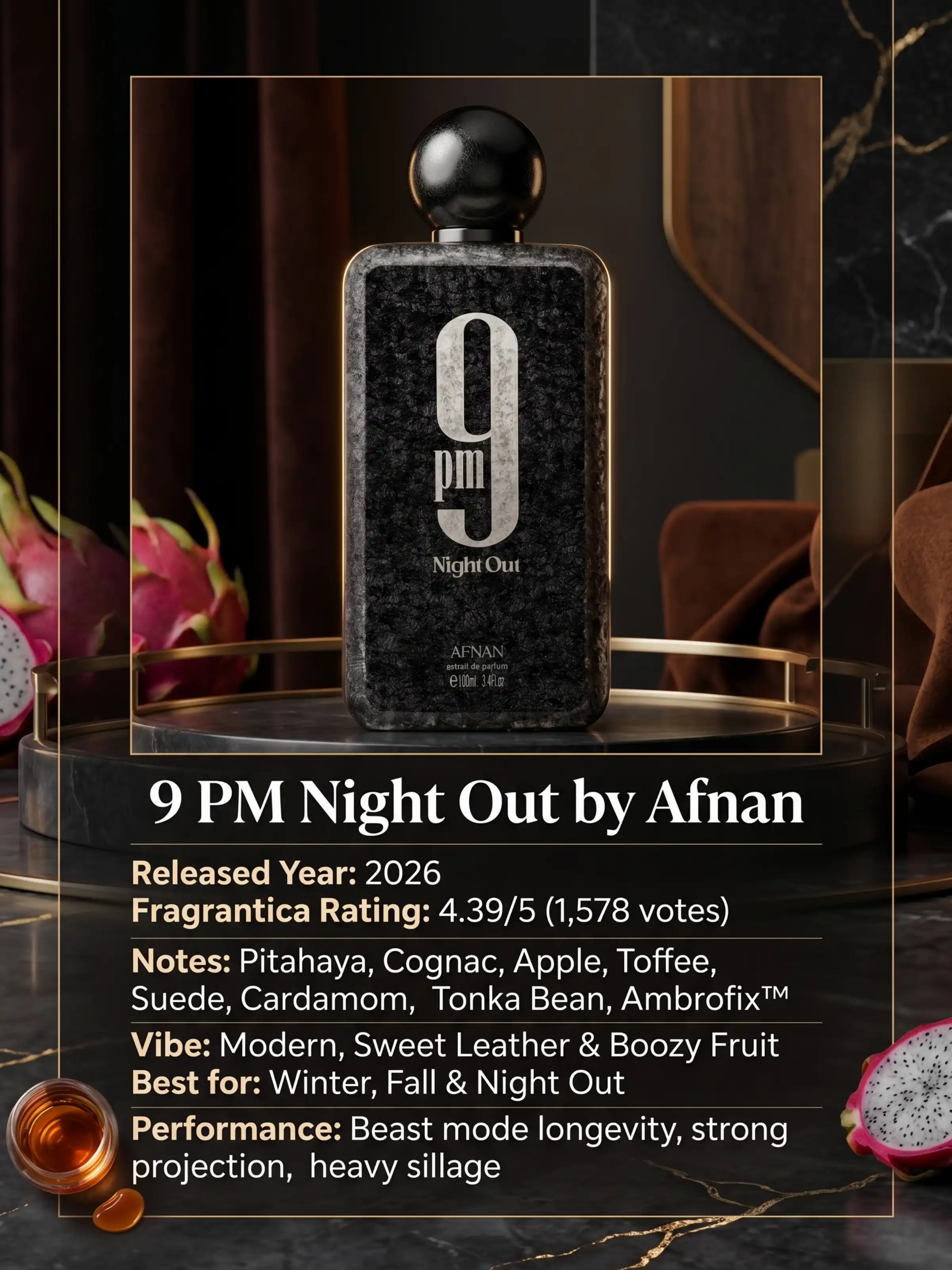 Hình 7 - Afnan 9PM Night Out (2026) Extrait De Parfum 100ml