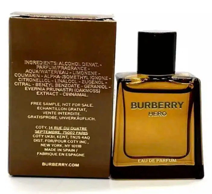 Hình 1 - Burberry Hero EDP Mini Size 5ml