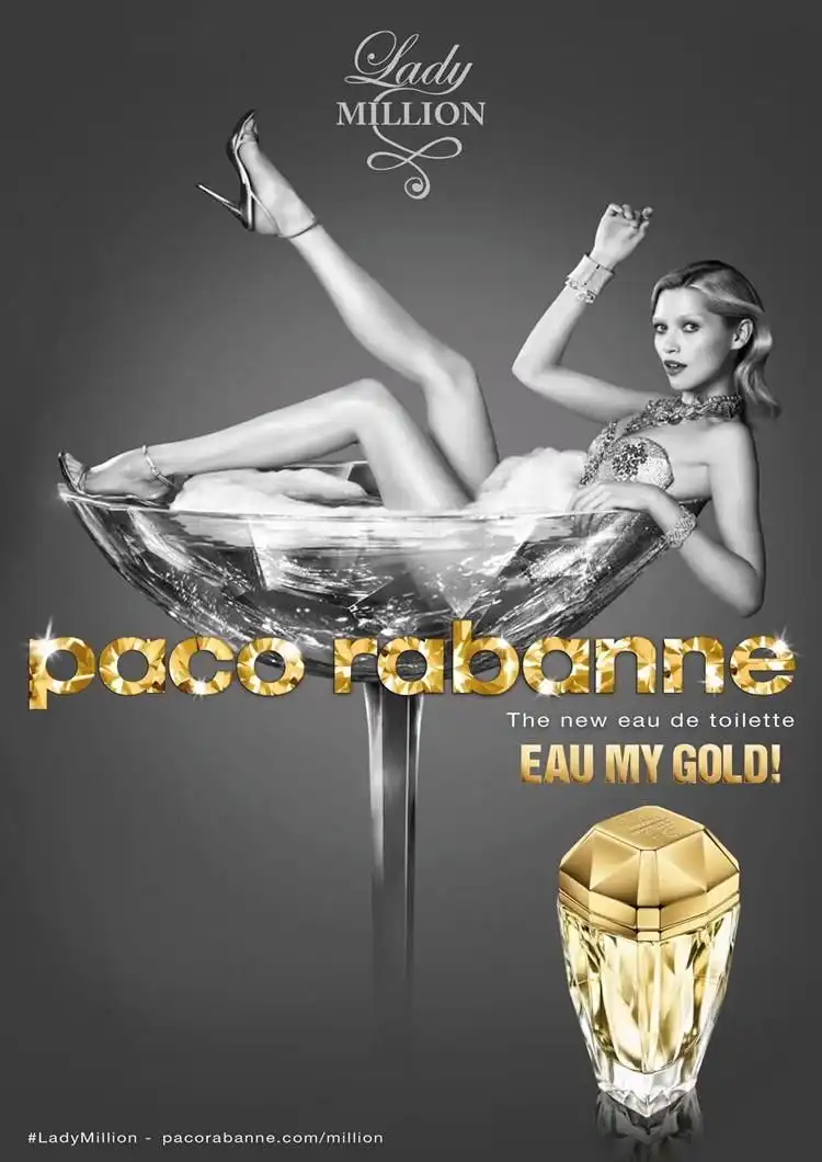 Hình 6 - Paco Rabanne Lady Million Eau My Gold EDT 80ml