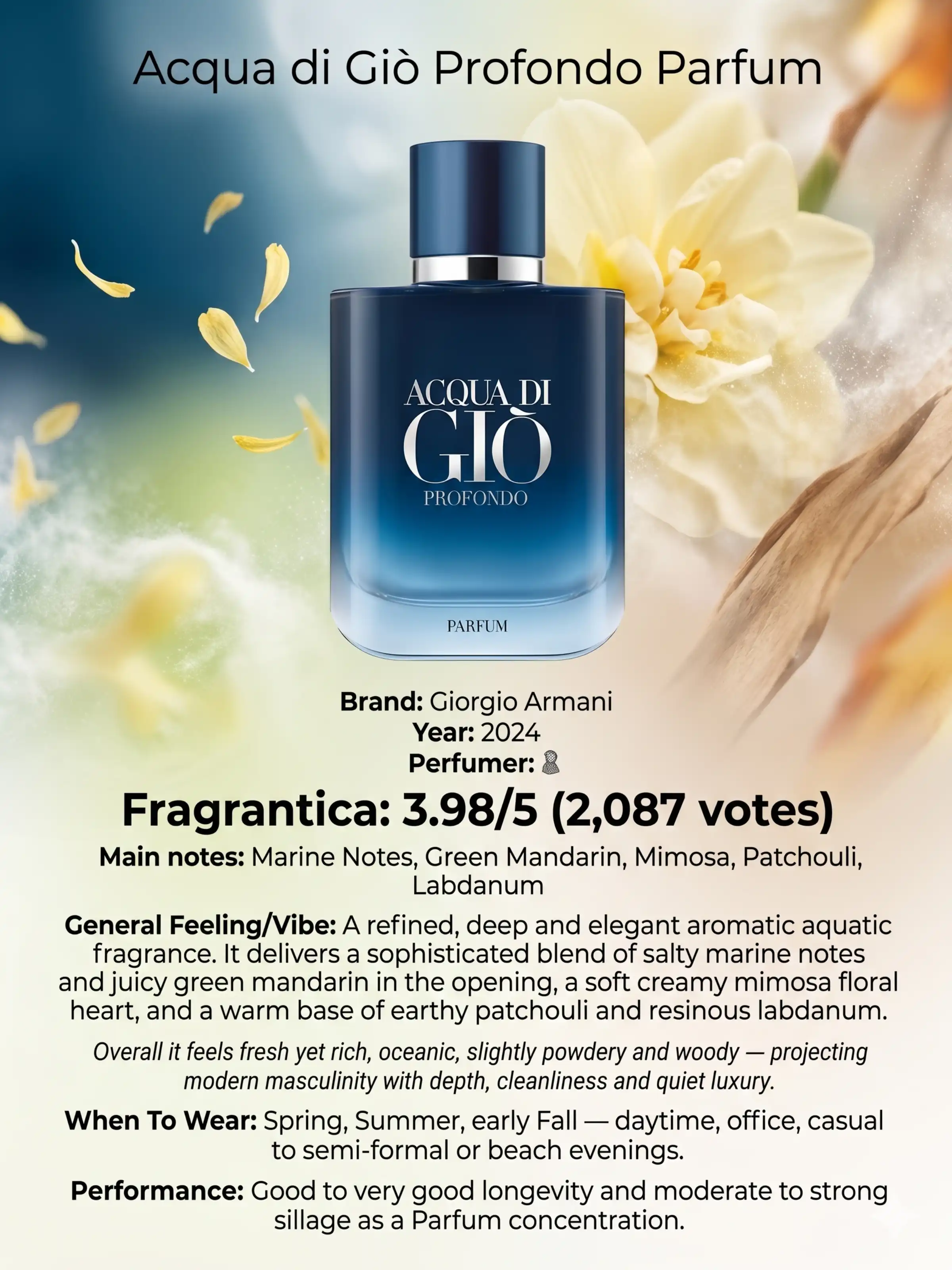 Hình 8 - Giorgio Armani Acqua di Giò Profondo (2024) Parfum 100ml