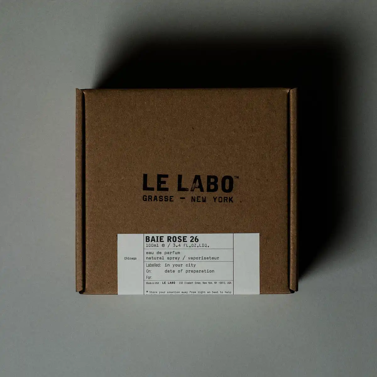 Hình 3 - Le Labo Baie Rose 26 Chicago EDP 100ml