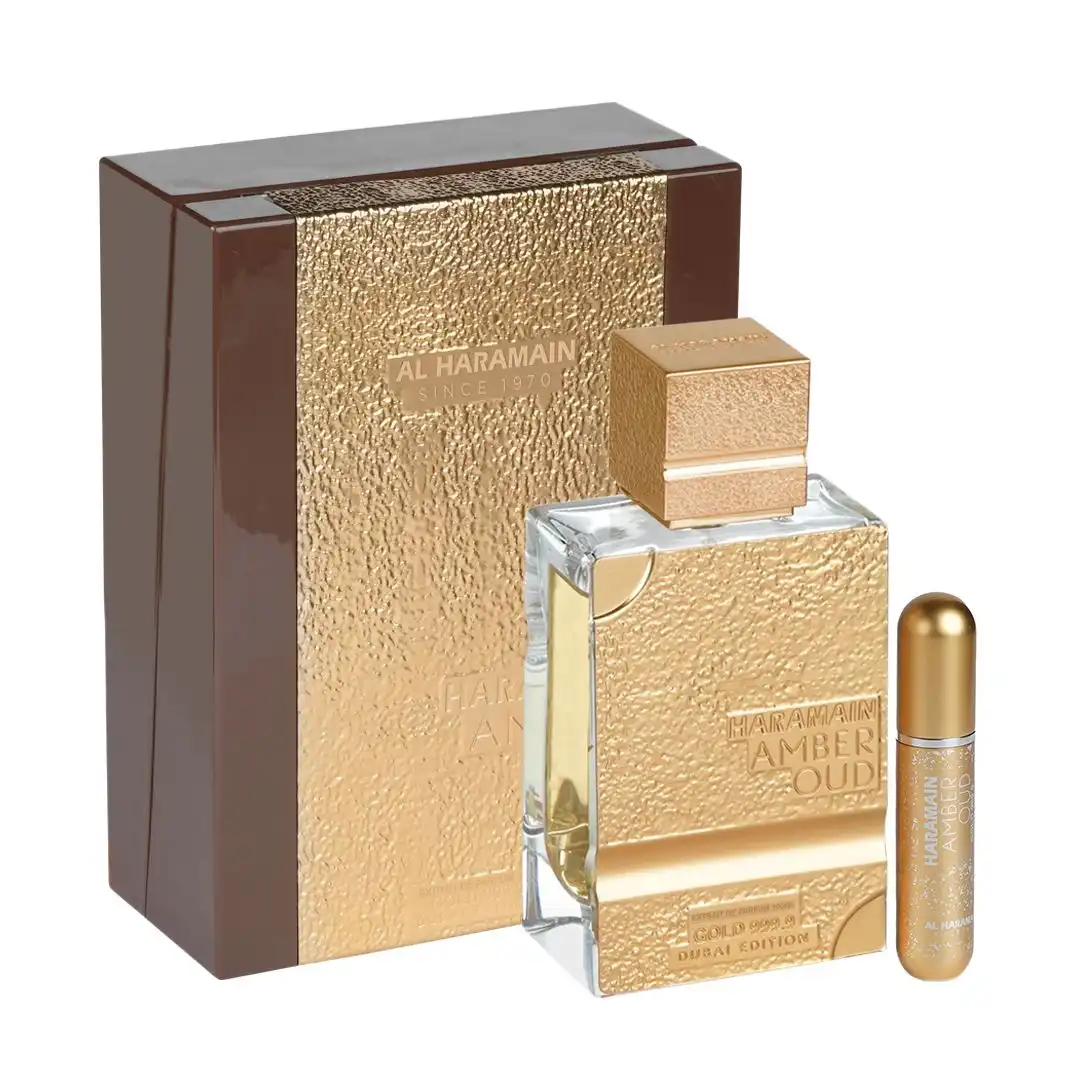 Hình 3 - Al Haramain Amber Oud Gold 999.9 Dubai Edition (2024) Extrait De Parfum 100ml