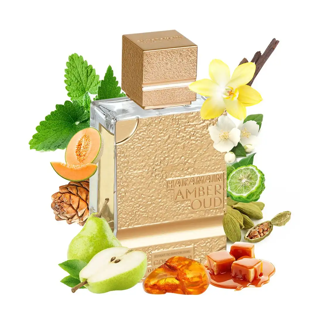 Hình 2 - Al Haramain Amber Oud Gold 999.9 Dubai Edition (2024) Extrait De Parfum 100ml