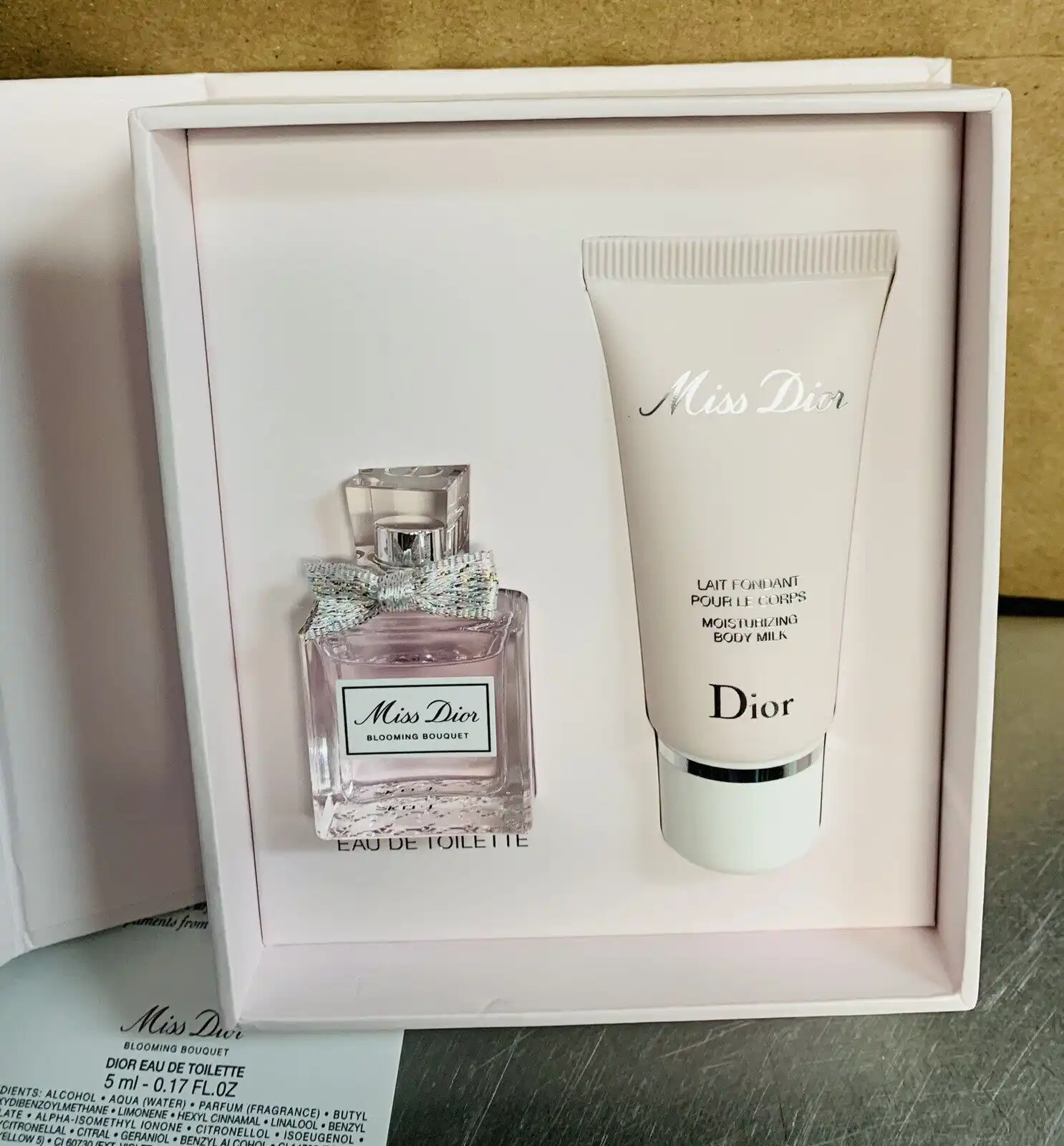 Hình 4 - Set Nước Hoa Miss Dior Blooming Bouquet 5ml EDT + Sữa dưỡng thể 20ml