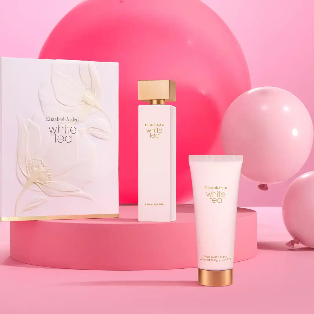 Hình 3 - Set Nước Hoa Elizabeth Arden White Tea EDP 100ml + Body Cream 100ml