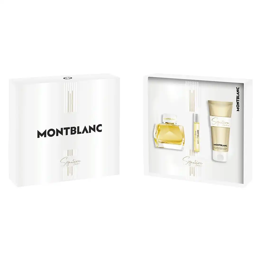 Hình 4 - Set Nước Hoa MontBlanc Signature Absolue EDP 90ml + EDP 7.5ml + Body Lotion 100ml