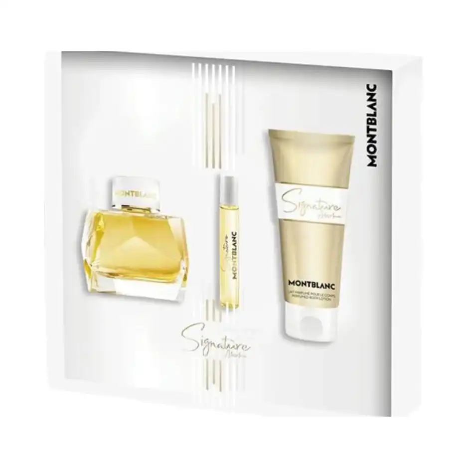 Hình 2 - Set Nước Hoa MontBlanc Signature Absolue EDP 90ml + EDP 7.5ml + Body Lotion 100ml