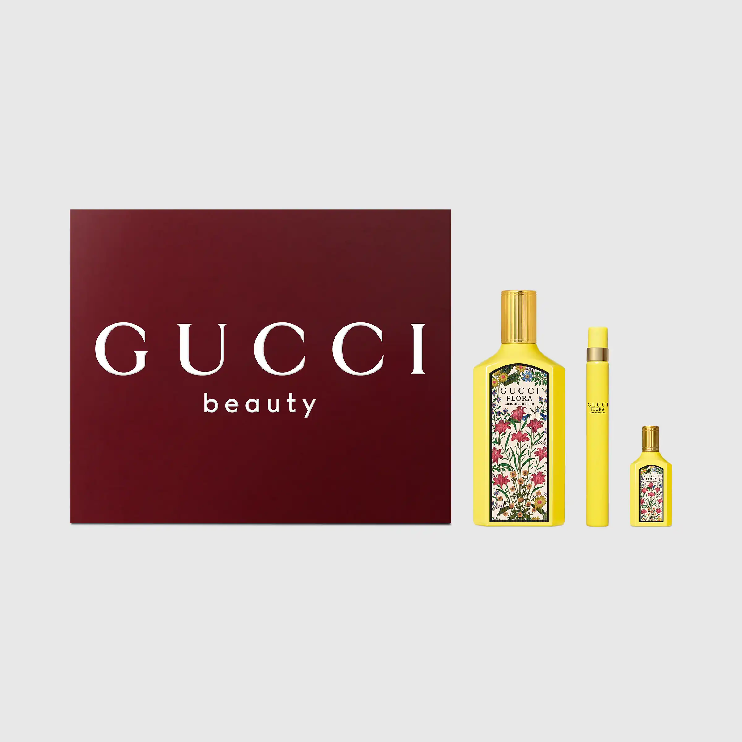Hình 3 - Set Nước Hoa Gucci Flora Gorgeous Orchid EDP 100ml + EDP 5ml + EDP 10ml
