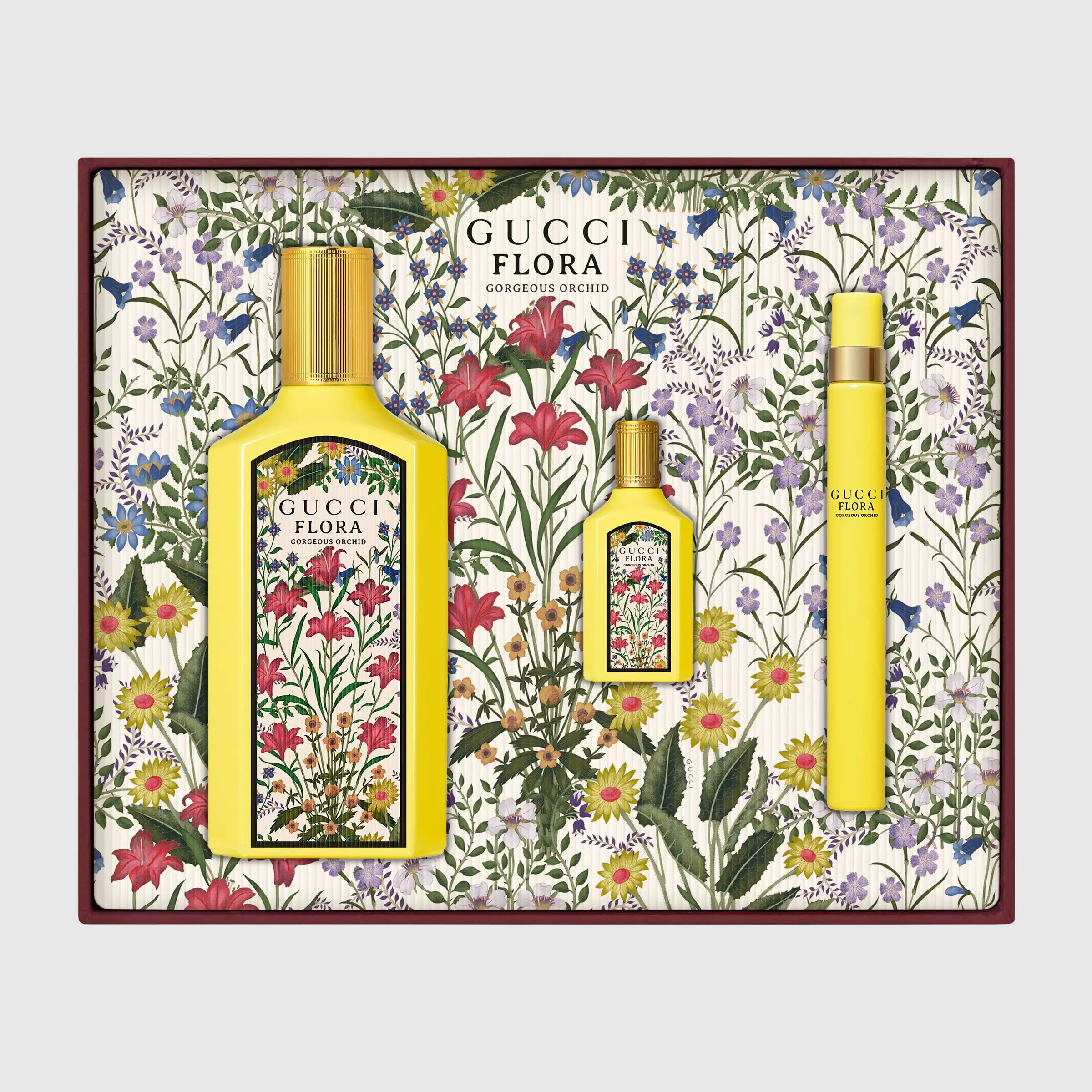 Set Nước Hoa Gucci Flora Gorgeous Orchid