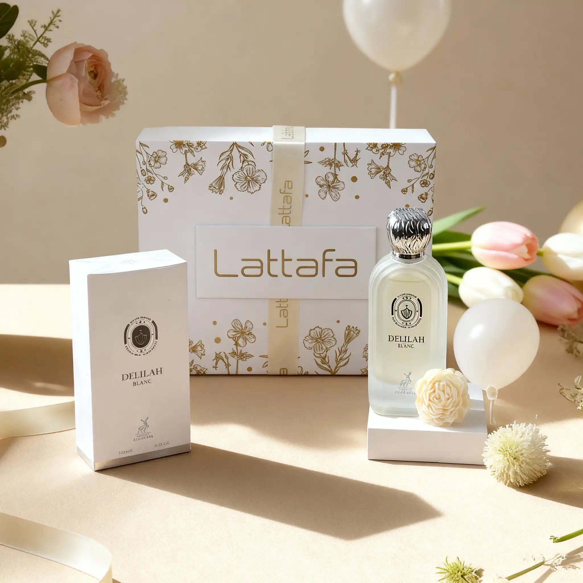 Hình 6 - Set Nước Hoa Delilah Blanc 100ml + Nến thơm