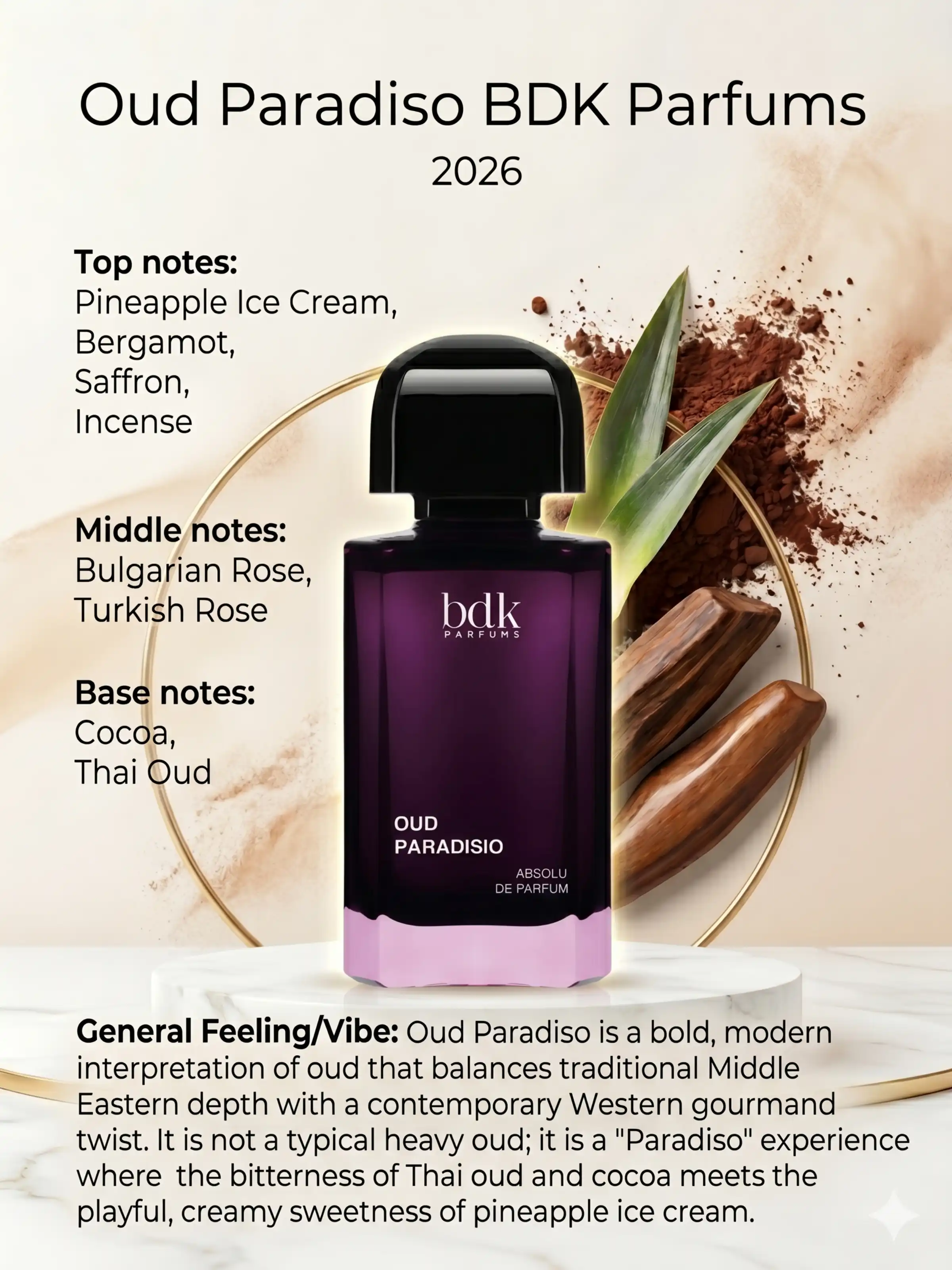 Hình 2 - BDK Parfums Oud Paradiso (2026) Absolu De Parfum 100ml