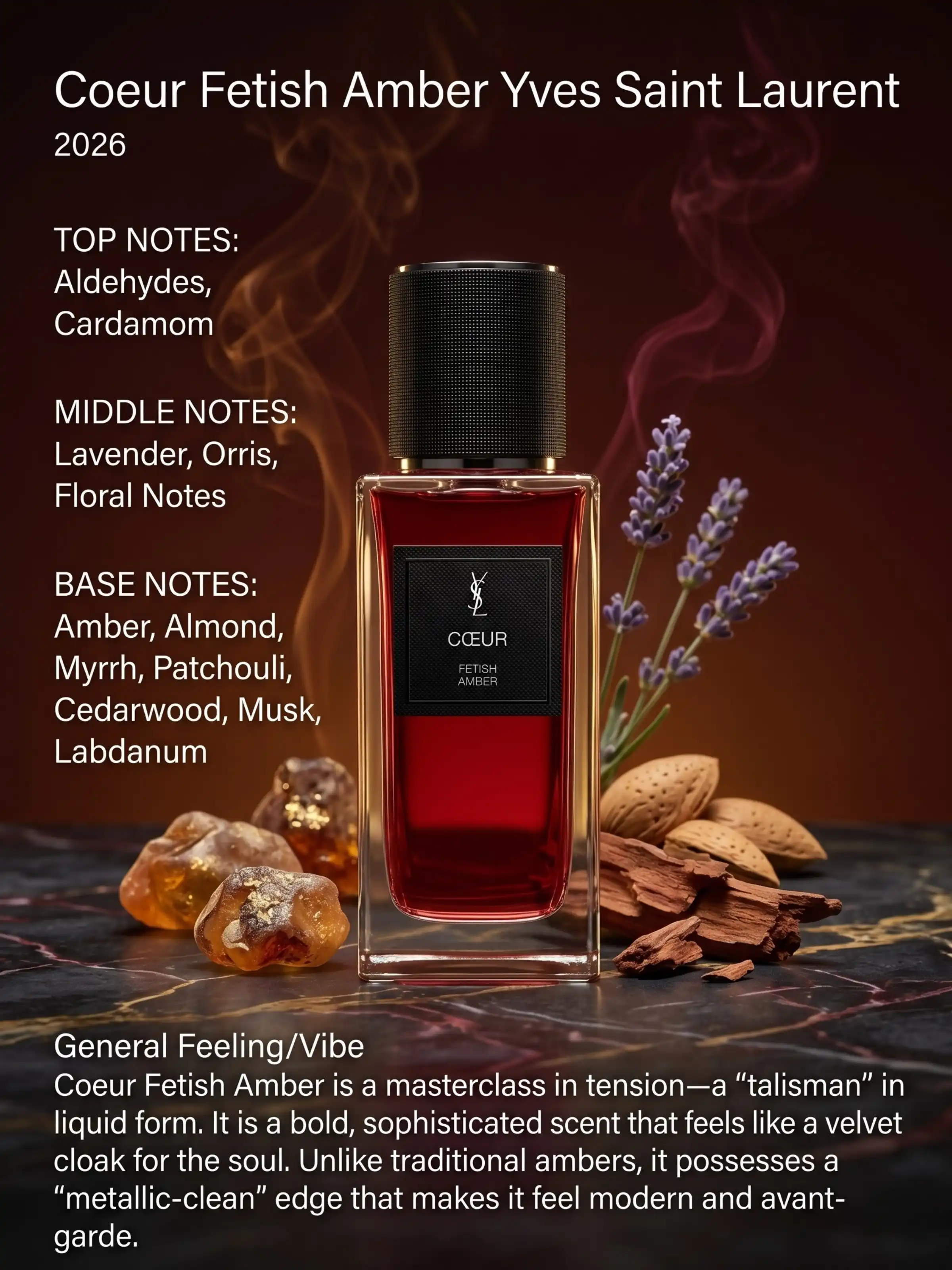Hình 4 - Yves Saint Laurent Coeur Fetish Amber (2026) EDP 125ml