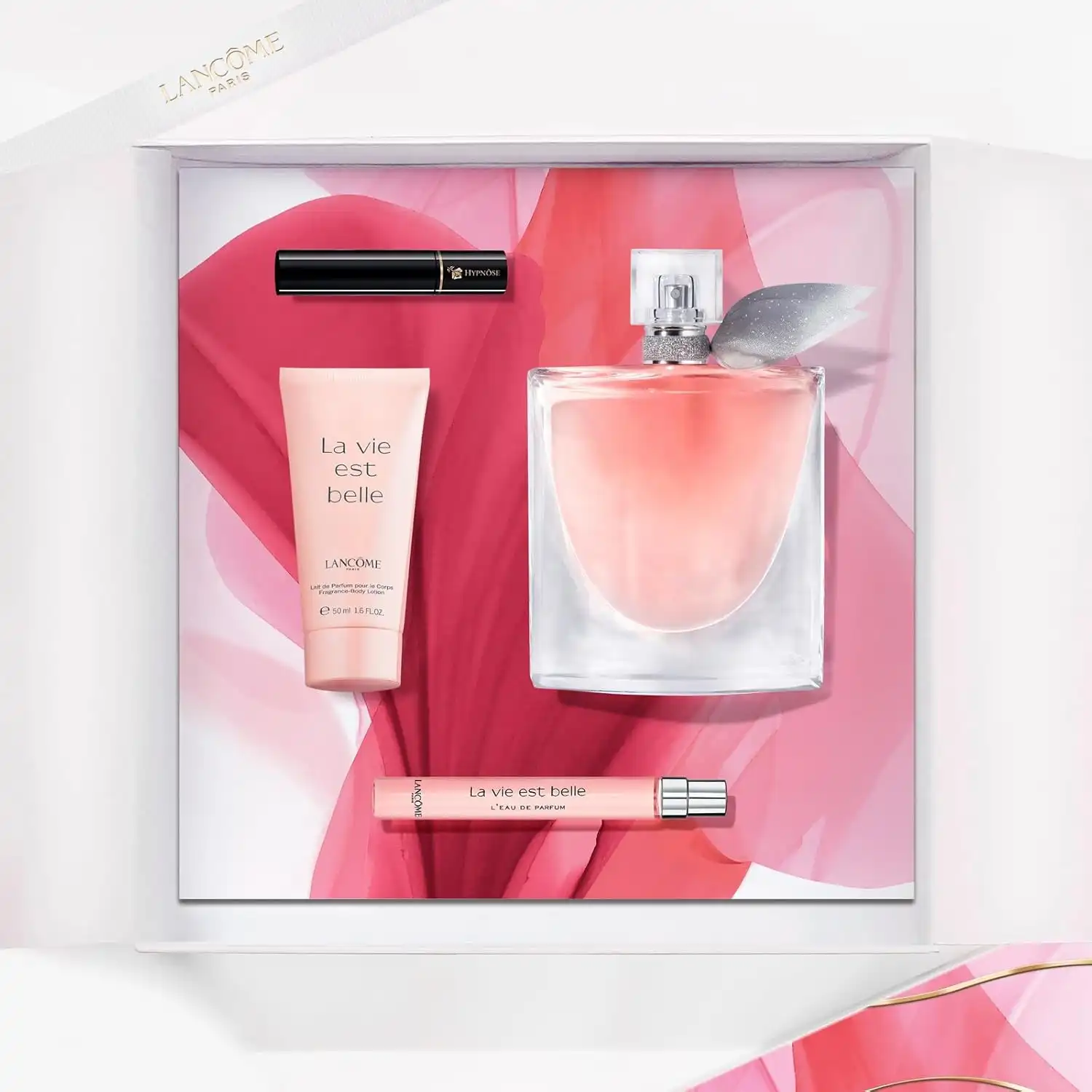 Hình 2 - Set Nước Hoa Lancome La Vie Est Belle EDP 100ml + 10ml + 50ml Body Lotion + 2ml Mascara