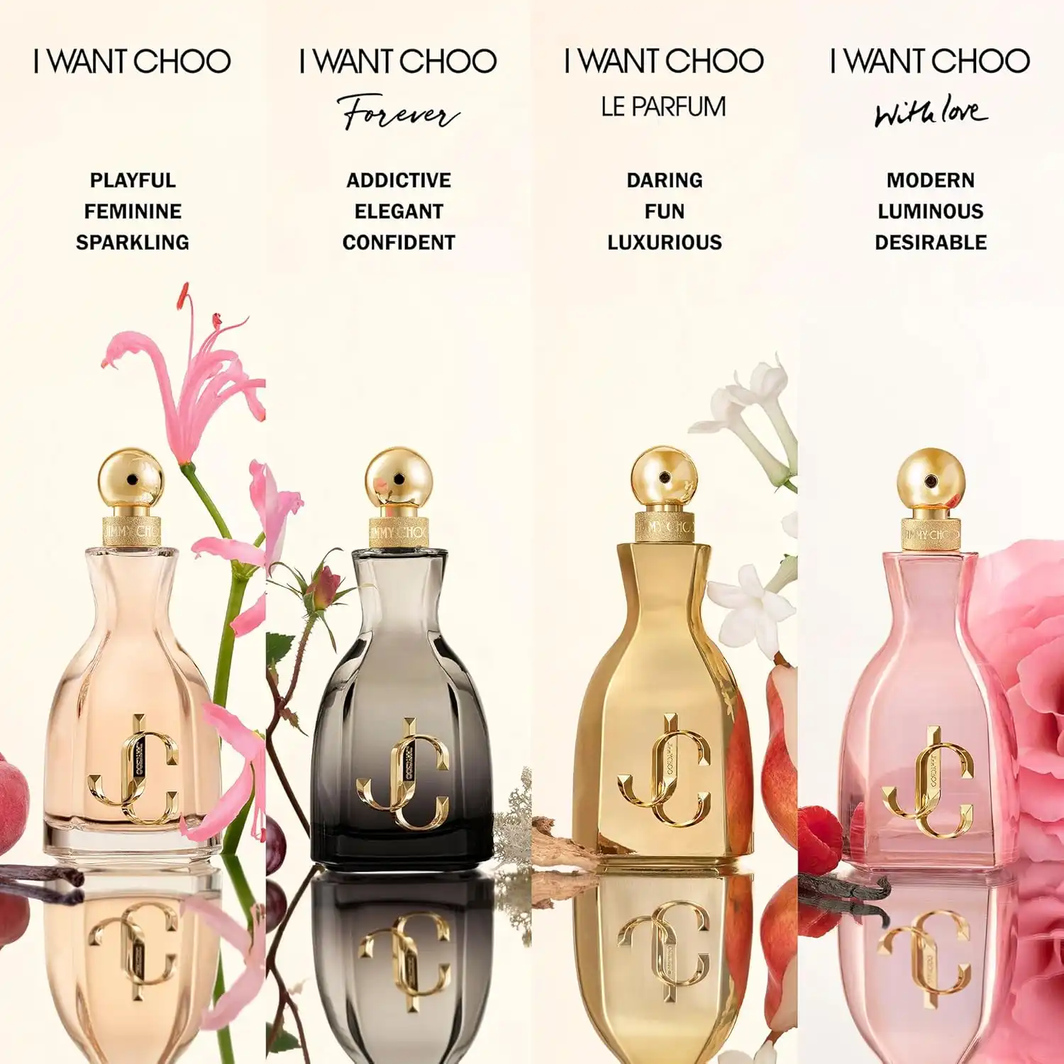 So Sánh Dòng Nước Hoa Jimmy Choo I Want Choo: Chai Nào Thơm Nhất Và Đáng Rinh Về Nhất?