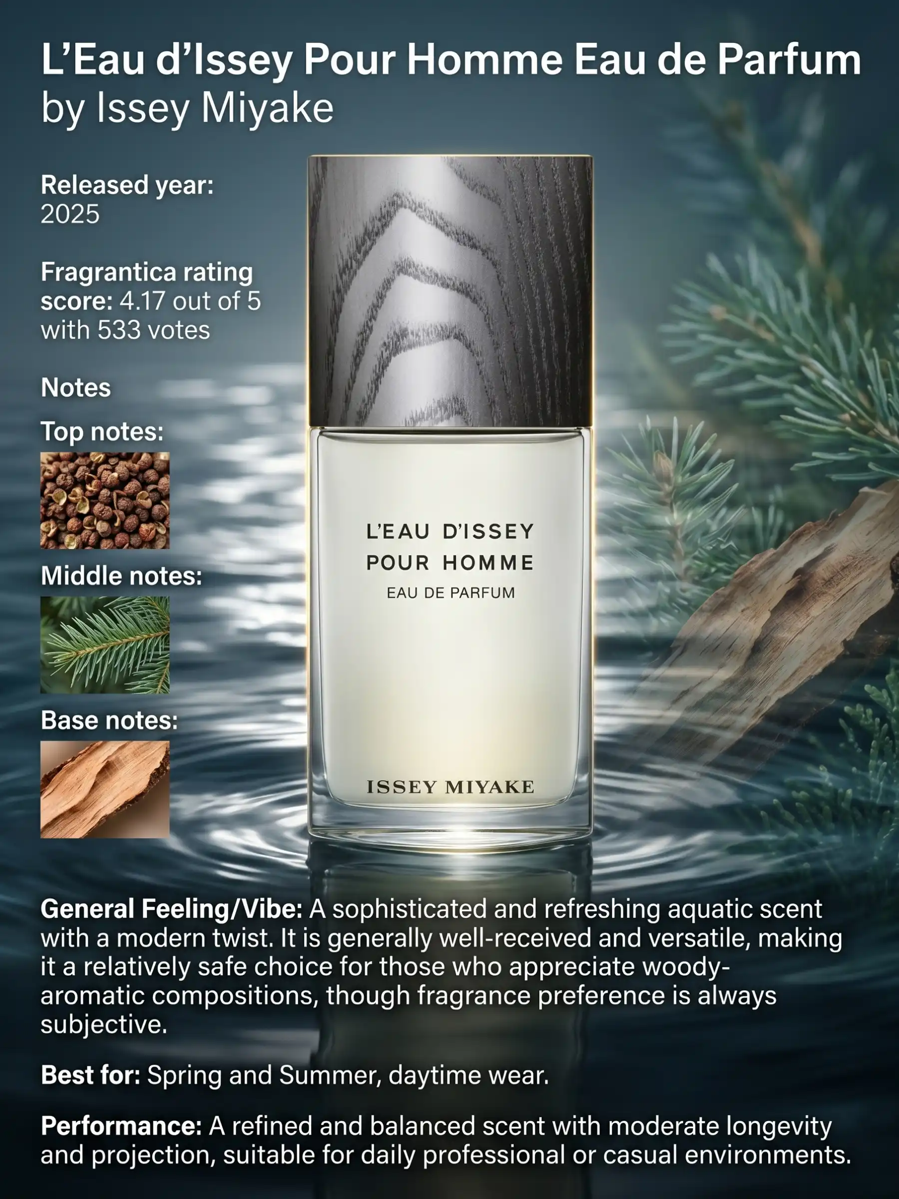 Hình 4 - Issey Miyake L’Eau d’Issey Pour Homme (2025) EDP 125ml