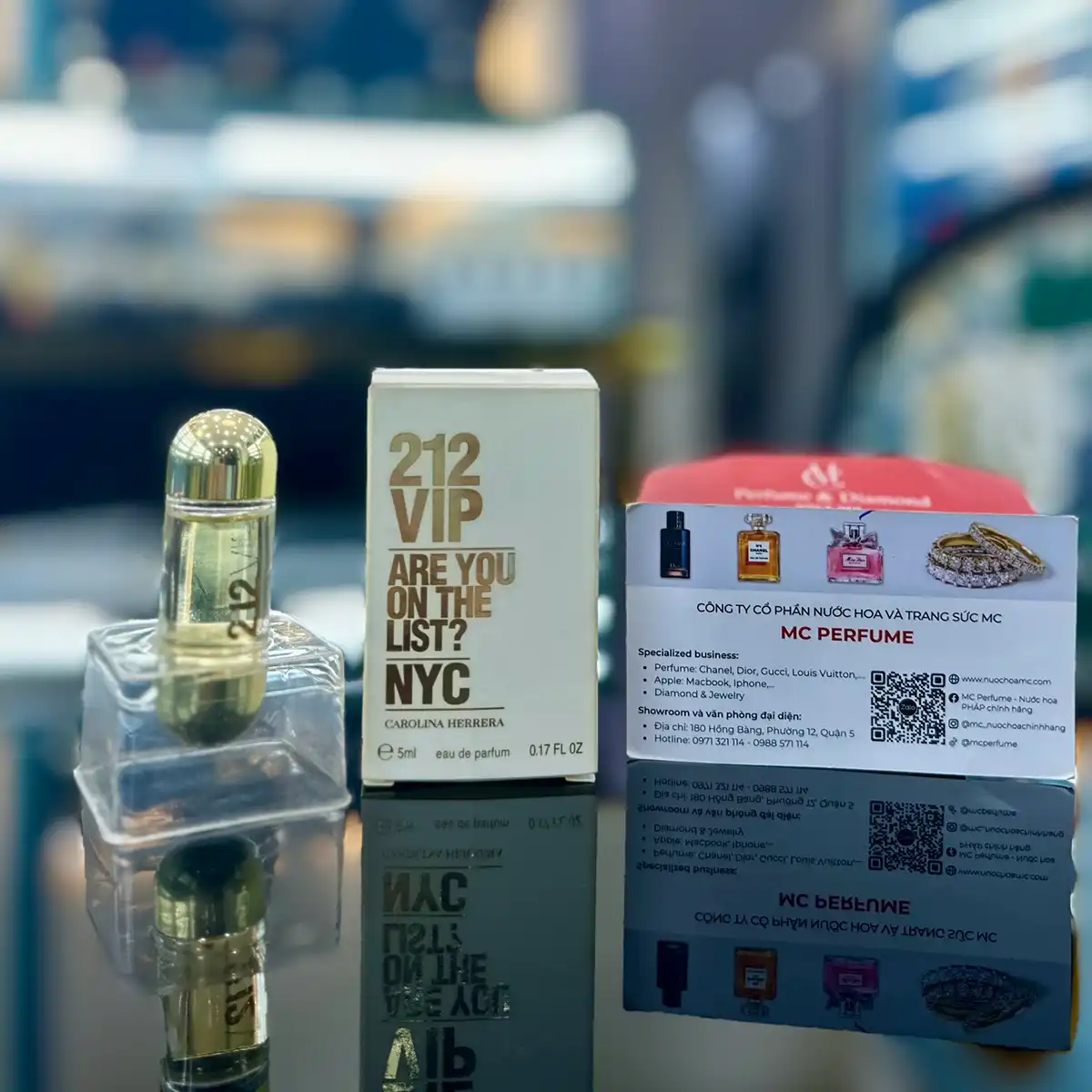 Hình 2 - Carolina Herrera 212 VIP EDP Mini Size 5ml