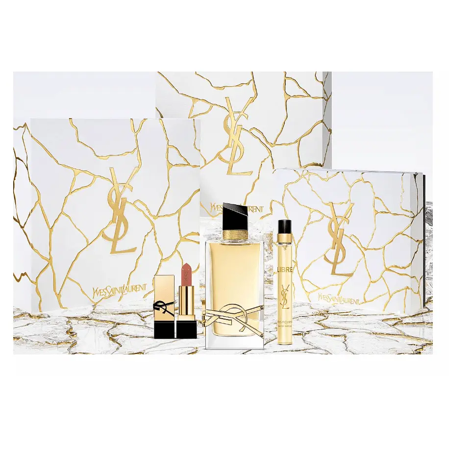 Hình 4 - Set Nước Hoa YSL Libre 90ML + 10ML + Son Nu Muse