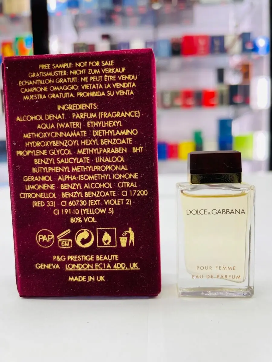 Hình 4 - Dolce & Gabbana Pour Femme EDP Mini Size 4.5ml