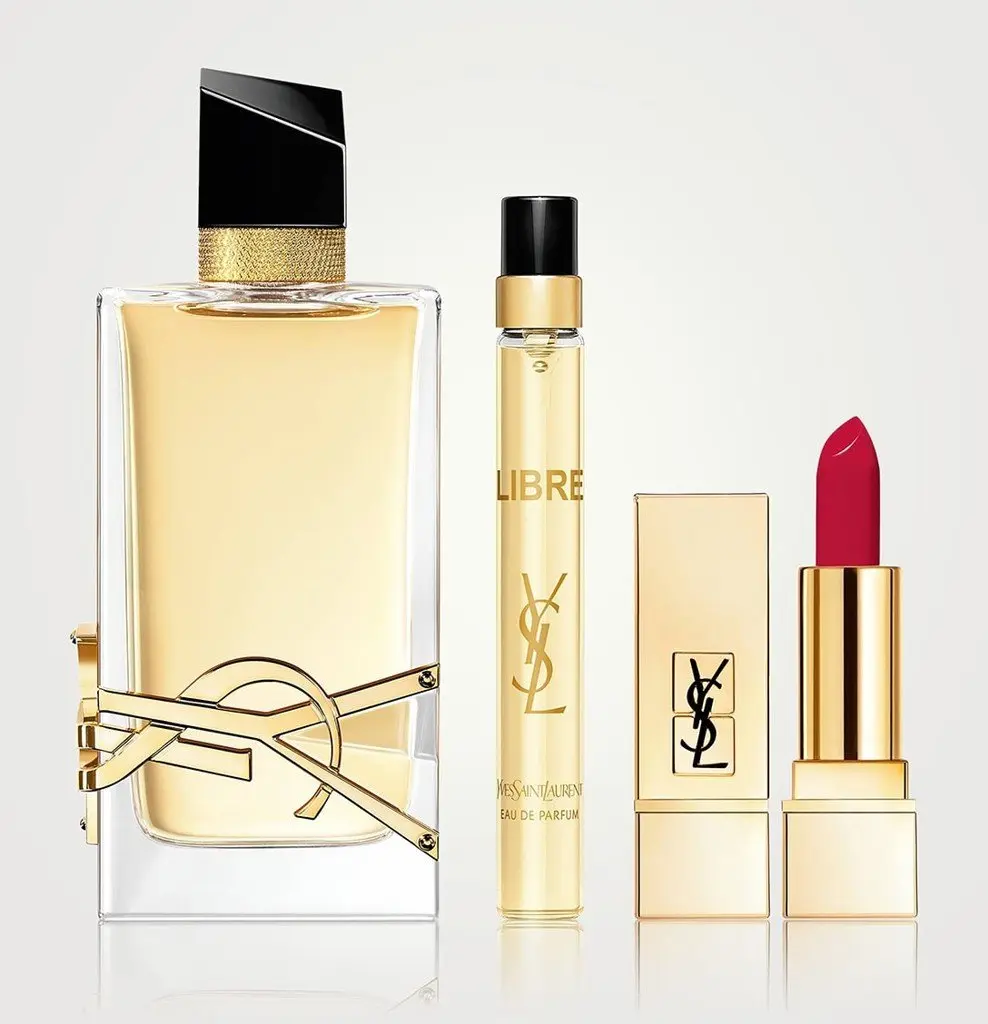 Hình 4 - Set Nước Hoa YSL Libre 90ml + 10ml + Son YSL 21